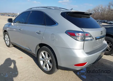 2010 Lexus Rx 350 from USA, damaged, VIN 2T2BK1BA2AC036015